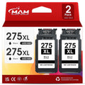 275 Ink Cartridges for Canon 275XL Black Ink Cartridge Compatible for Canon 275 Ink Cartridge Combo for Canon TS3522 (2 Black)