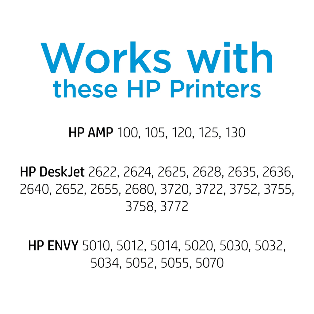 65 Ink Cartridges for Ink HP 65 Ink Cartridge Black Combo Printers Compatible for HP Printer Ink 65 (2 Black)