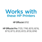 952 Ink for HP 952 Ink Cartridges Combo Pack for 952 HP Ink Cartridges Compatible for HP Printer Ink 952 (4-pack)