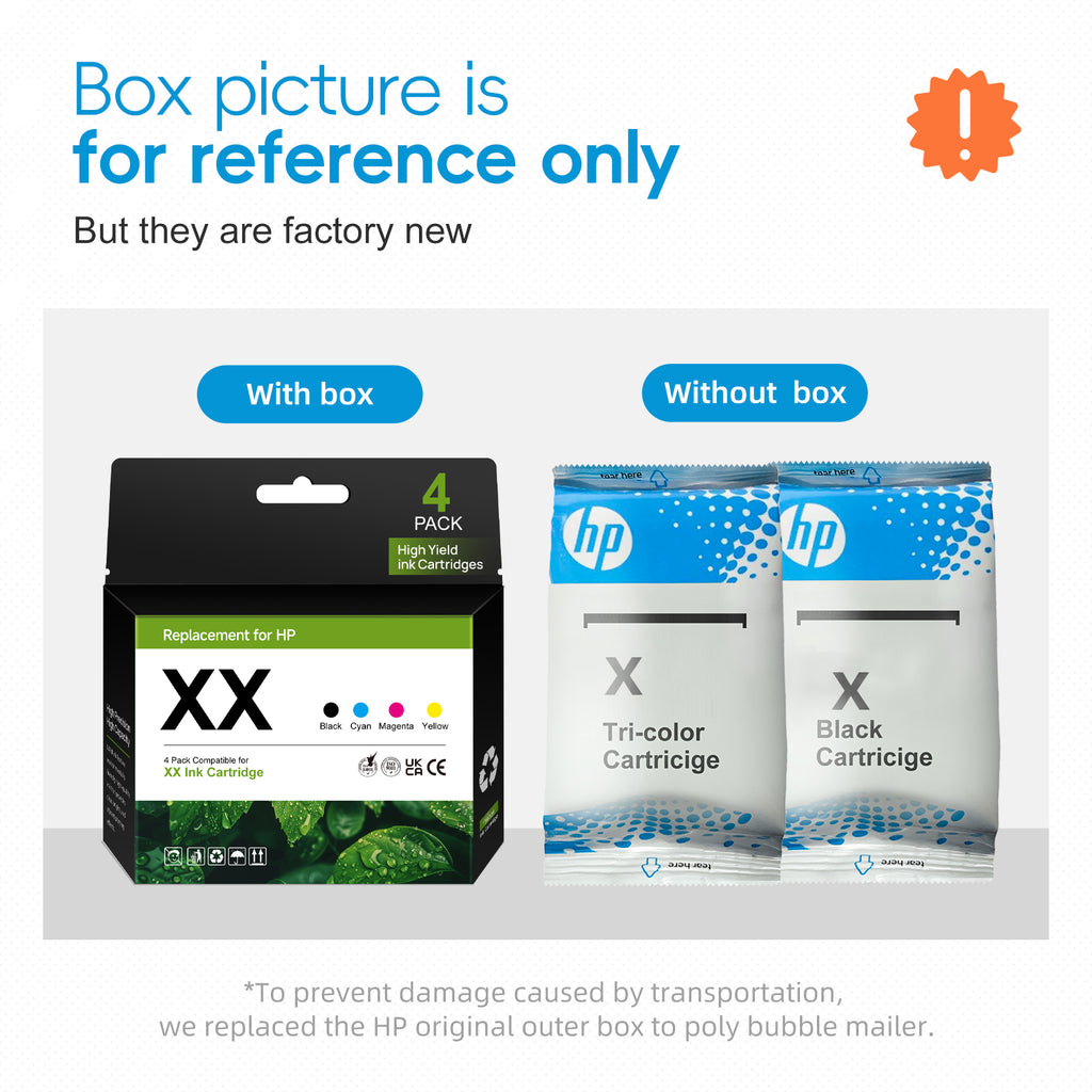 902 Ink for HP 902 Ink Cartridges (4-pack) for HP 902XL Ink Cartridges Combo Pack Compatible for 902 Ink HP OfficeJet 6958 Ink Series