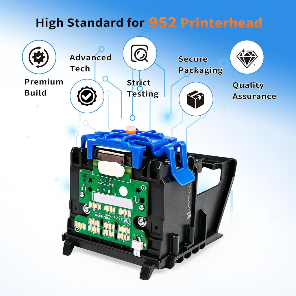 952 Printhead Compatible with HP officejet pro 8710 7740 8710 8715 8720 8725 8730 8740 Printer, Replacement for Parts 952 Printhead (1 Pack, with Chip)