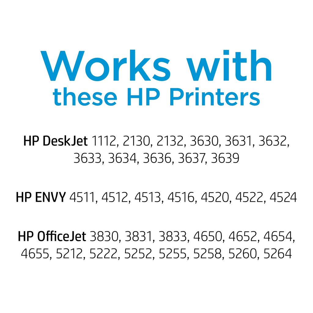 63XL Tri-color Ink for HP 63 Ink Cartridge Compatible for HP Ink 63 Printer (1 Color)