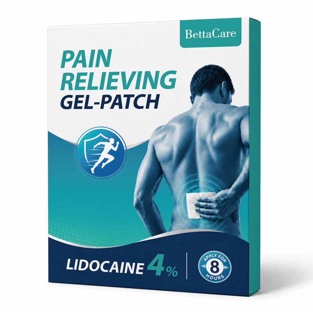 BETTACAR Lidocaine 4% Pain Relieving for Back, Neck, Shoulder
