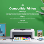 65 Ink Cartridges for HP 65XL Ink Cartridge Combo Compatible for Printer Ink HP 65 with DeskJet 3755 3772 Envy 5055 5052 (Black, Tri-Color)