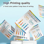 65 Ink Cartridges Compatible for HP 65 Ink Cartridge for HP Ink 65 Black Combo Printers(2 Black)